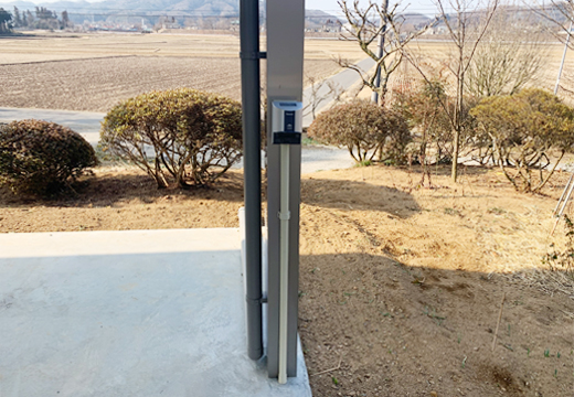 福島県西白河郡EV充電設備施工事例02