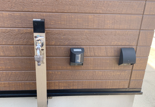 福島県西白河郡EV充電設備施工事例01